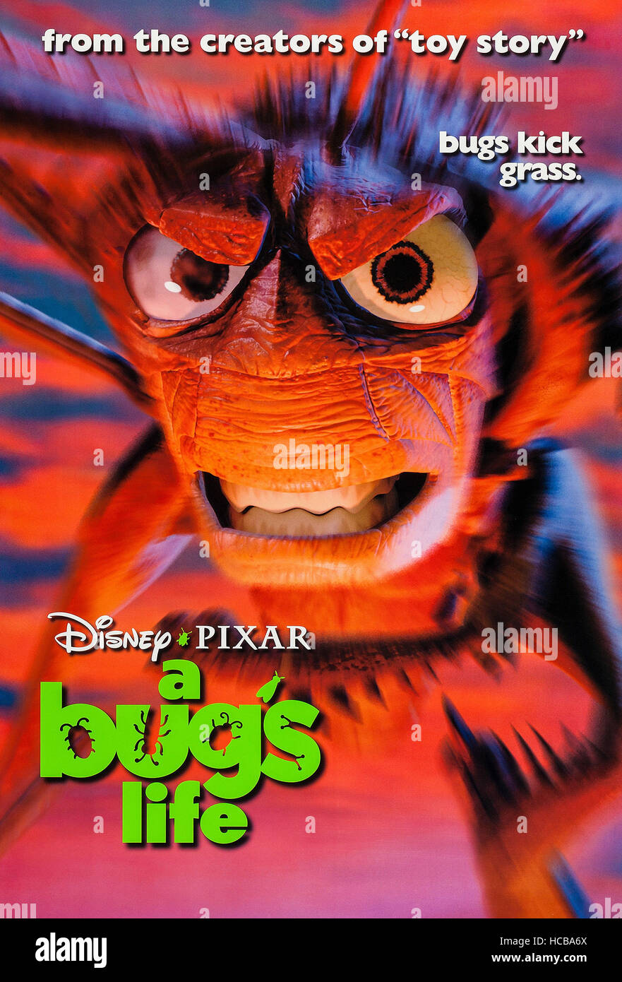 A BUG'S LIFE, US poster art, Hopper (voice Kevin Spacey), 1998. ©Buena