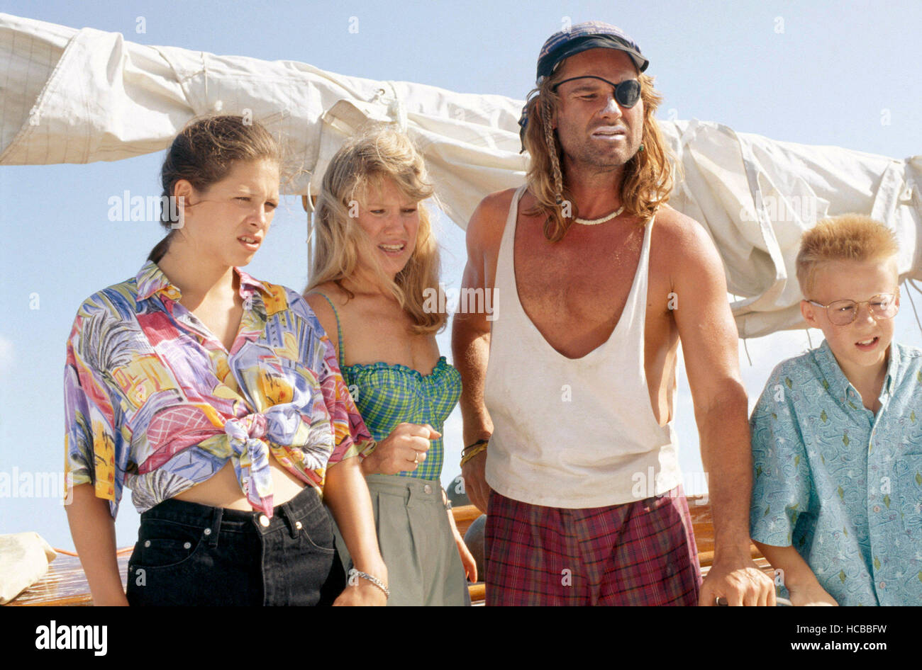 CAPTAIN RON, Meadow Sisto, Mary Kay Place, Kurt Russell, Benjamin Salisbury, 1992, (c) Buena