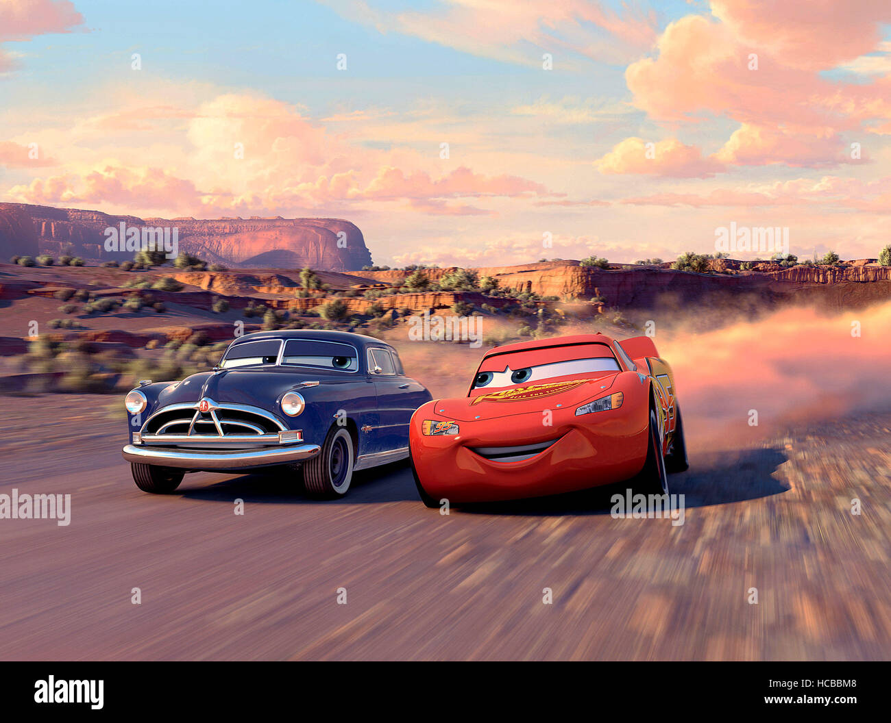 CARS, Doc Hudson, Lightning McQueen,2006, (c) Walt Disney/courtesy