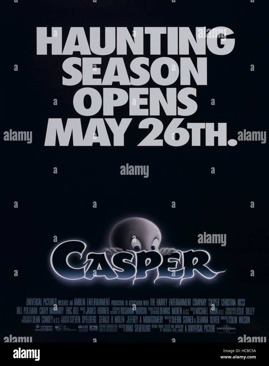 CASPER, US poster, 1995, © Universal/courtesy Everett Collection Stock