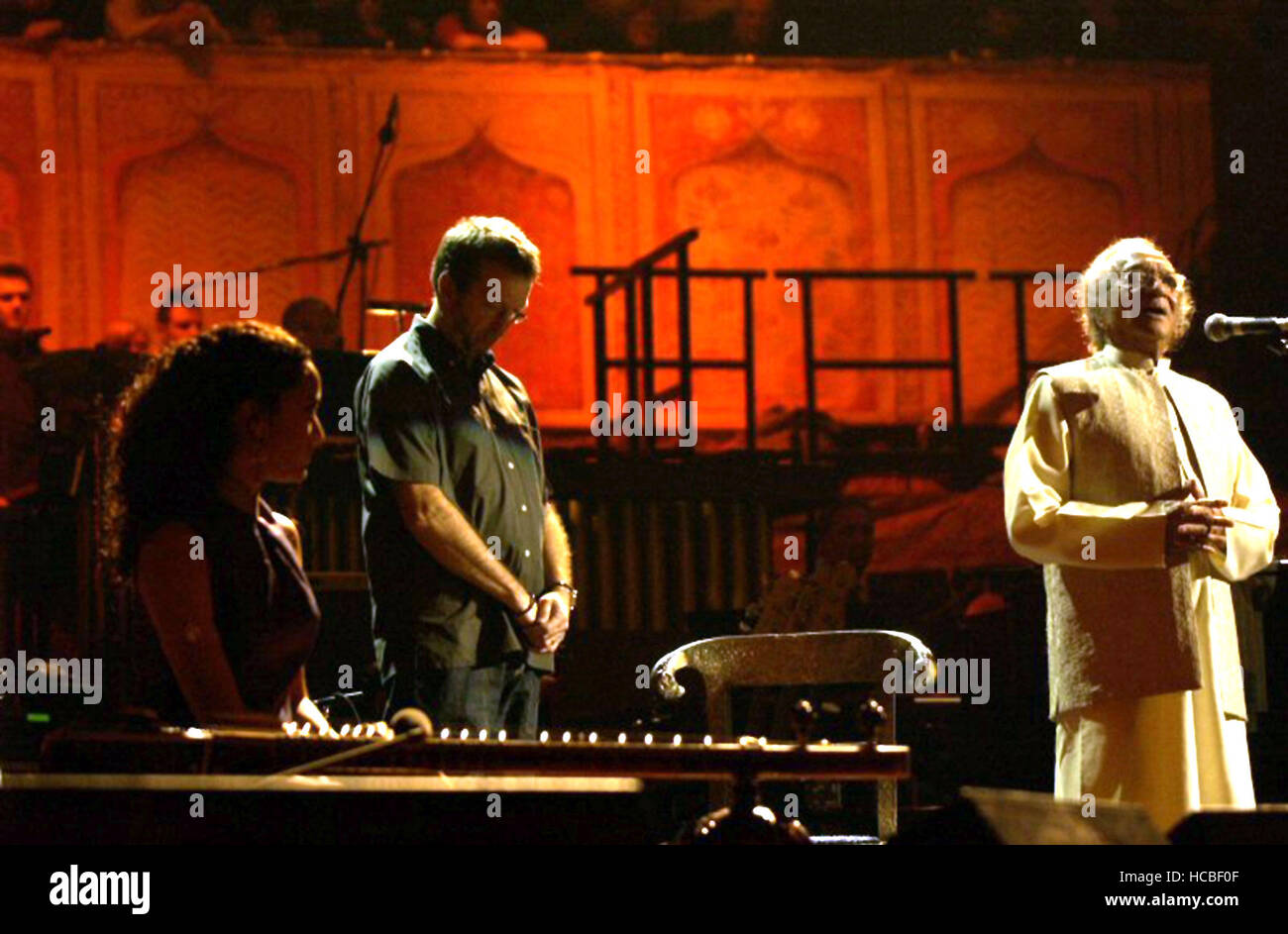 CONCERT FOR Anoushka Shankar, Eric Clapton, Ravi shankar, 2003, (c) ArenaPlex/courtesy