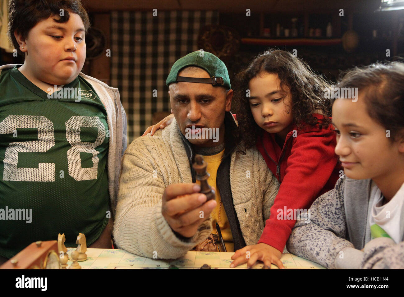 Te Rua Movie THE DARK HORSE, from left: Te Rua Rehu-Martin, Cliff Curtis, Te ...