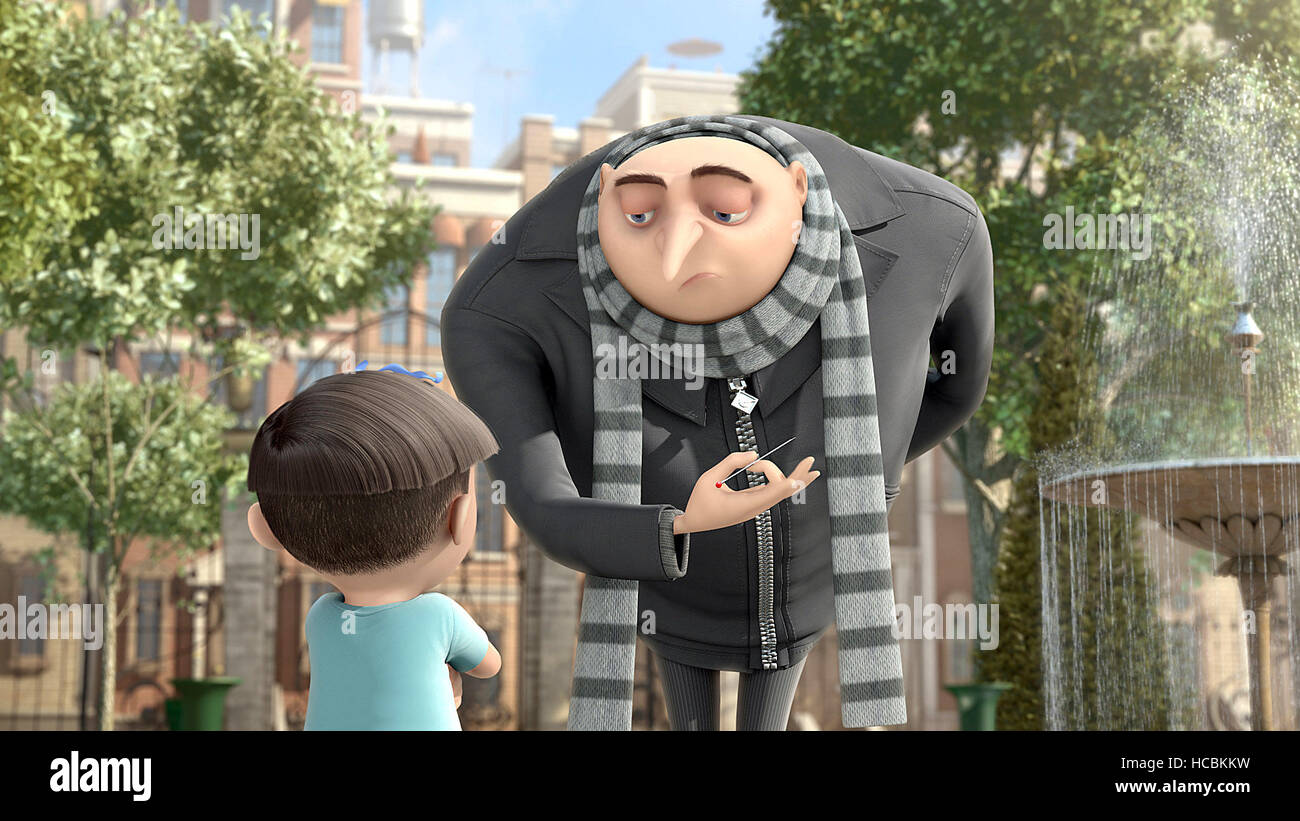 DESPICABLE ME, right: Gru (voice: Steve Carell), 2010. ©Universal