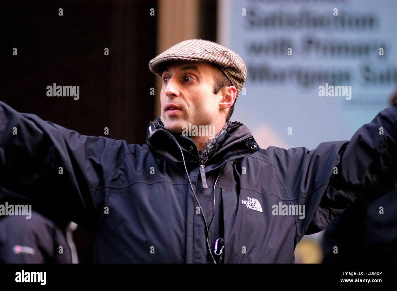 DEATH OF A PRESIDENT, director Gabriel Range, on set, 2006. ©Newmarket