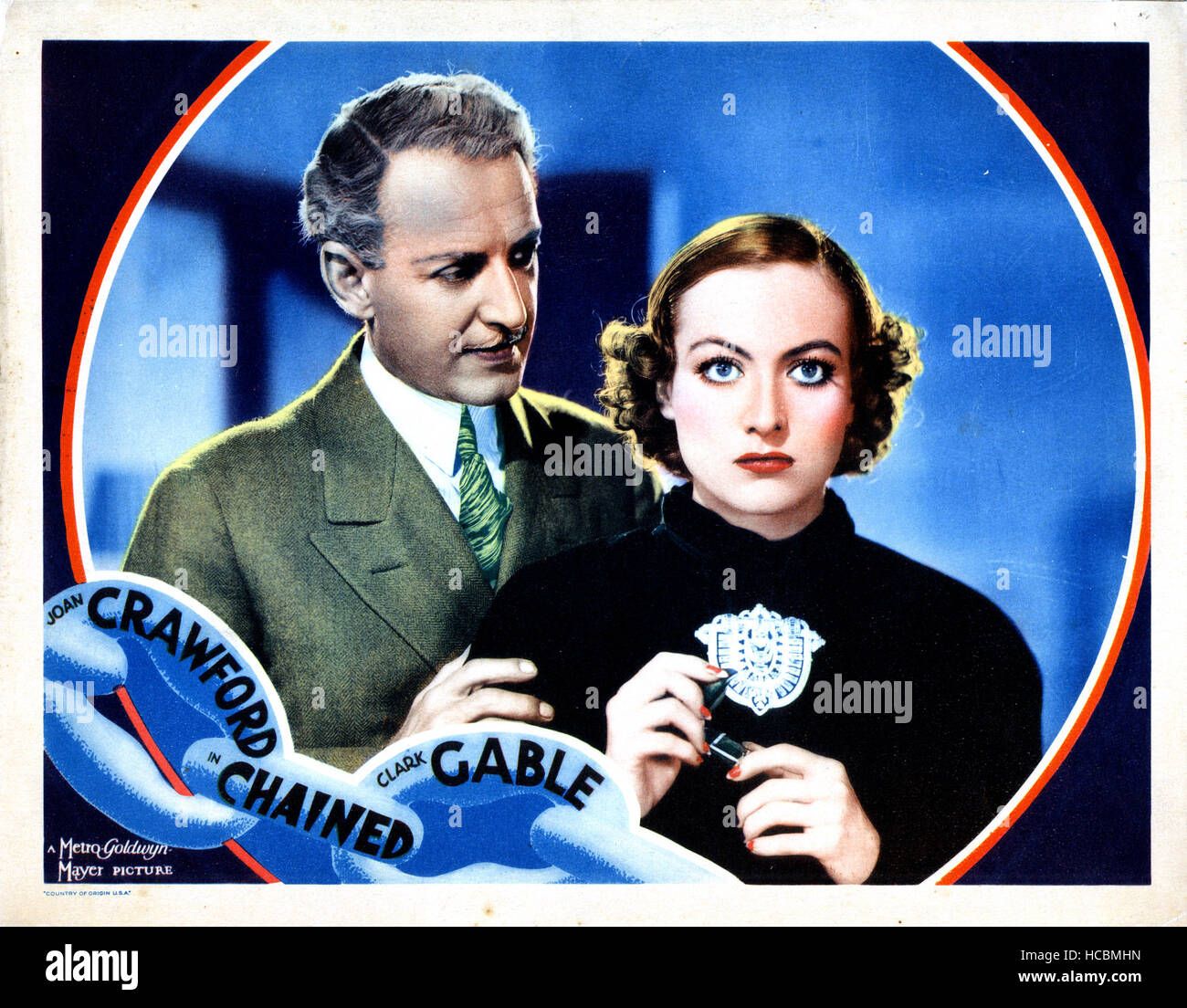 CHAINED, from left, Otto Kruger, Joan Crawford, 1934 Stock Photo - Alamy