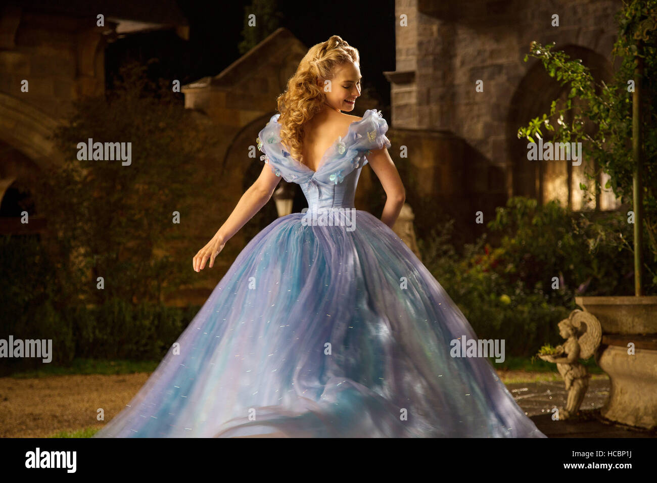 CINDERELLA, Lily James as Cinderella, 2015. ph Jonathan Olley/©Walt