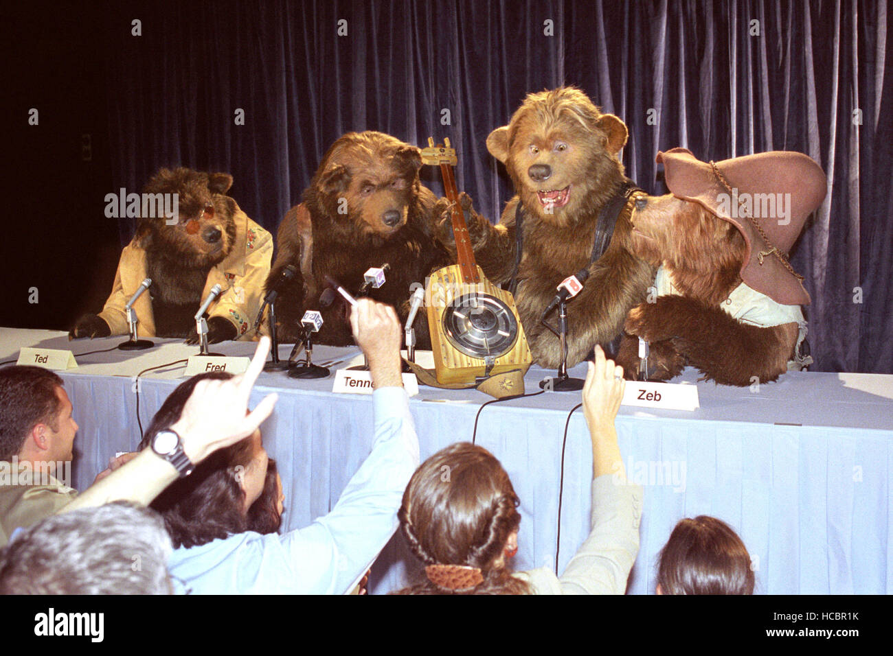 COUNTRY BEARS, Ted Bedderhead, Fred Bedderhead, Tennessee O'Neal, Zeb