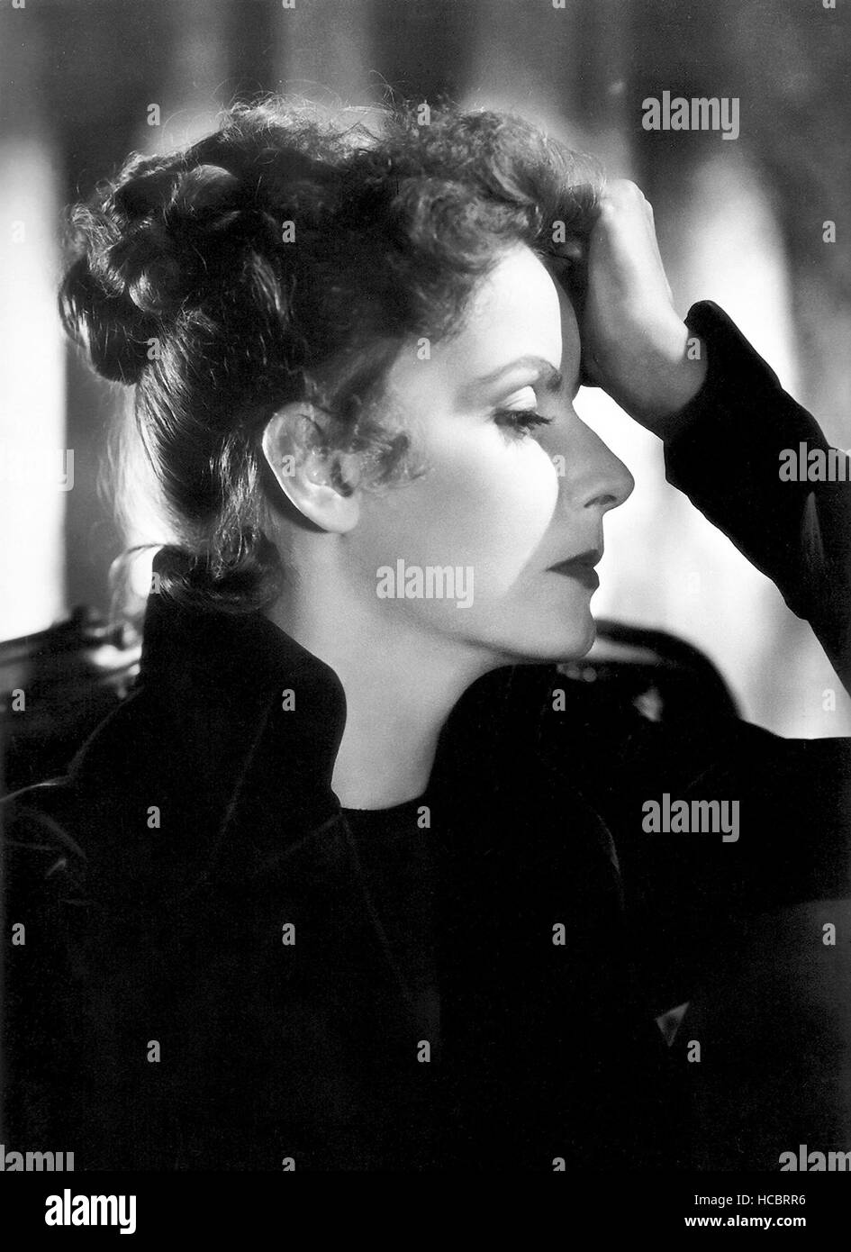 CONQUEST, Greta Garbo, portrait by Clarence Sinclair Bull, 1937 Stock ...