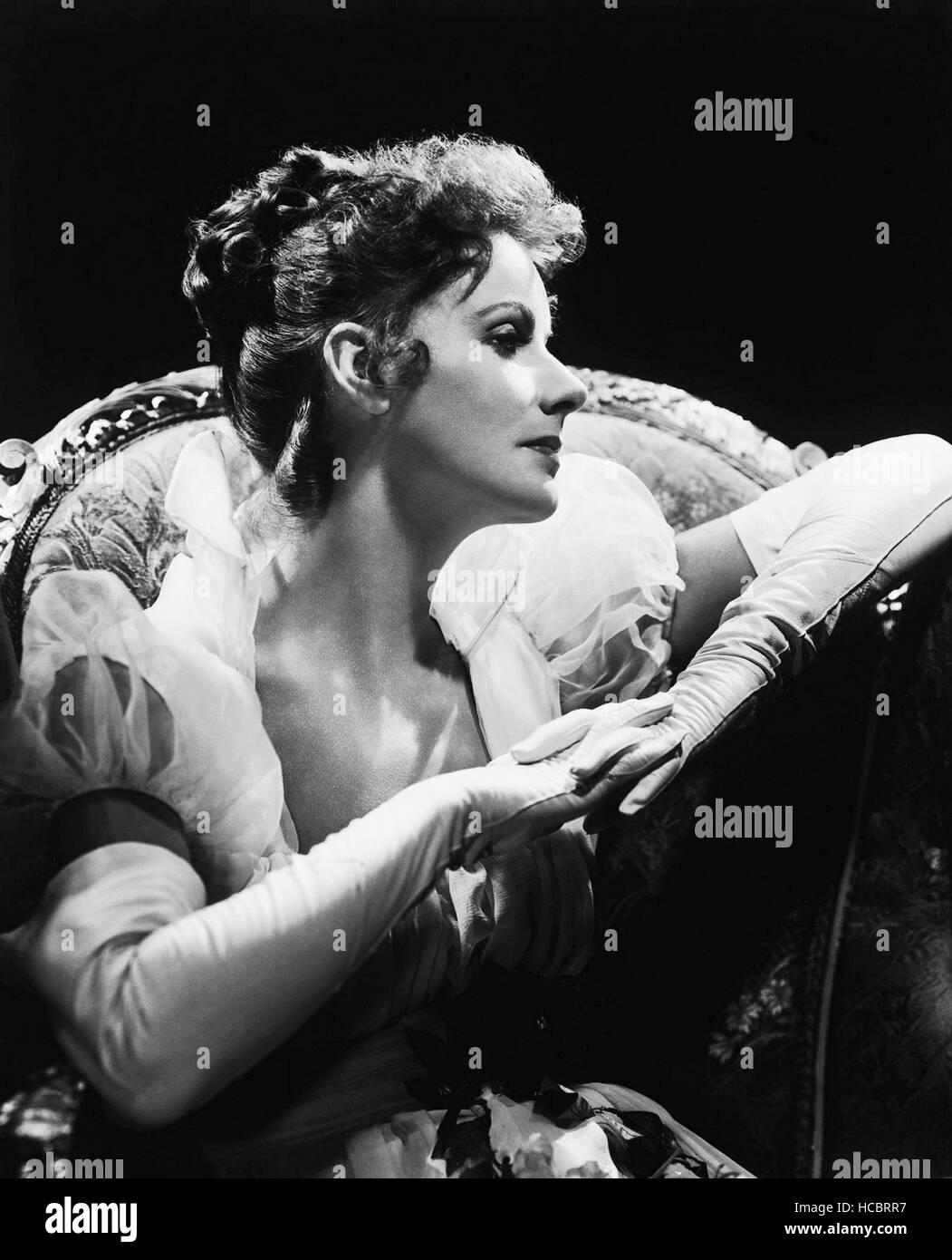 CONQUEST, Greta Garbo, portrait by Clarence Sinclair Bull, 1937 Stock ...