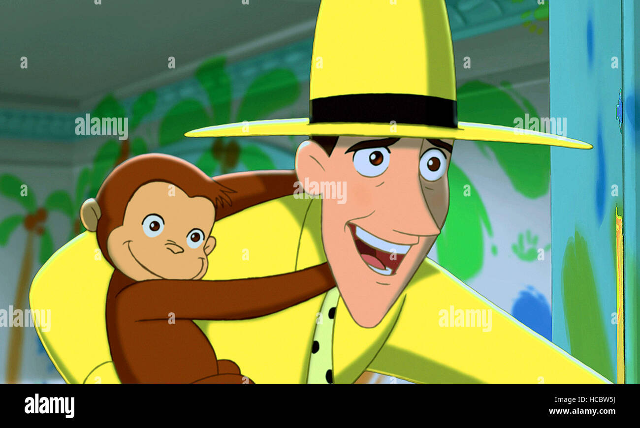 CURIOUS GEORGE, Curious George, Man with the Yellow Hat, 2006, (c)  Universal/courtesy Everett Collection Stock Photo - Alamy