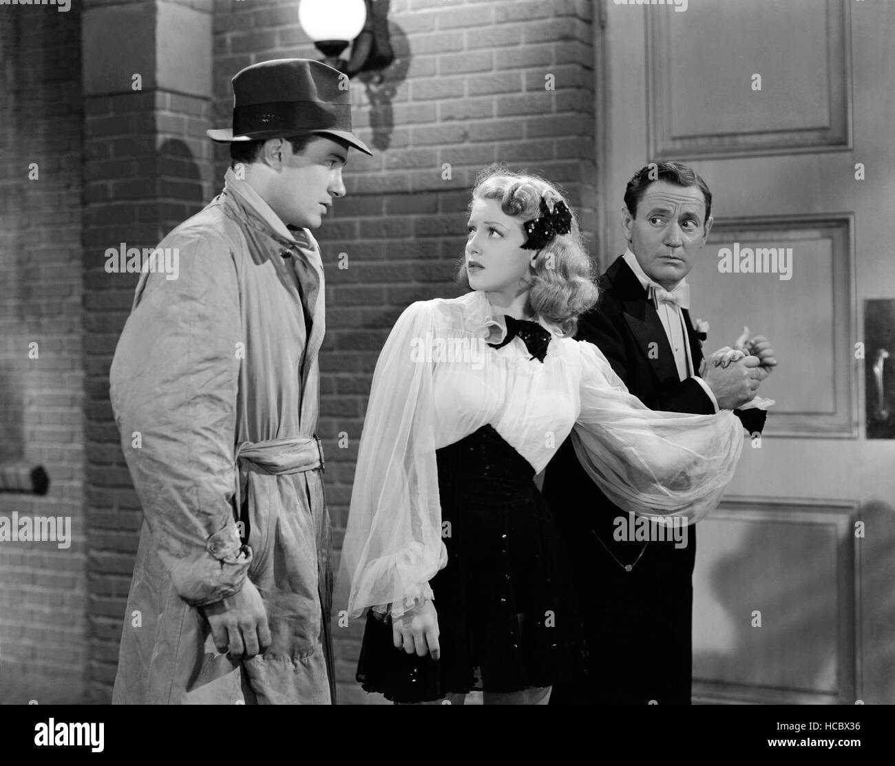 DANCING CO-ED, from left: Richard Carlson, Lana Turner, Roscoe Karns ...