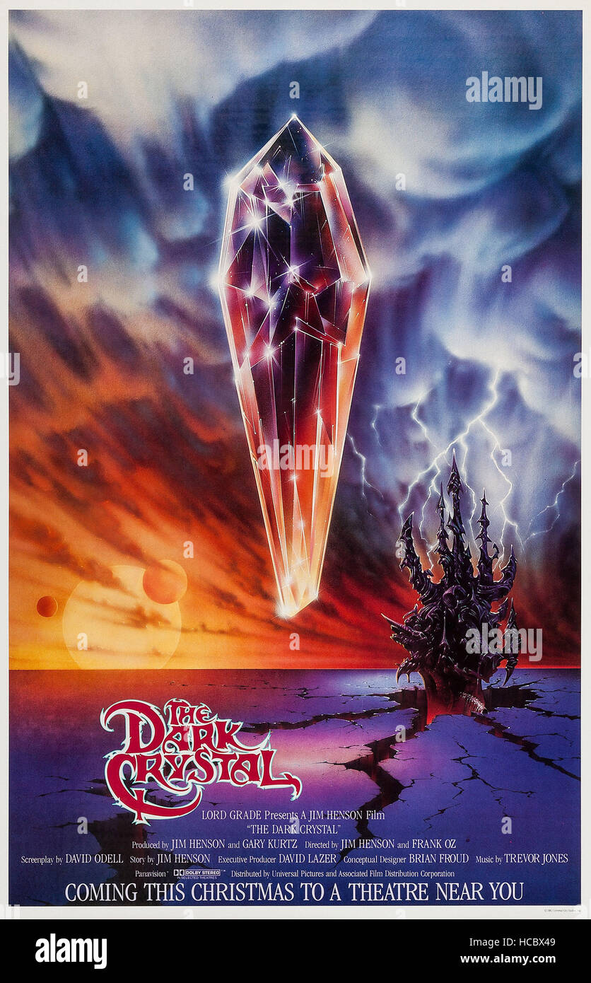 THE DARK CRYSTAL, US advance poster art, 1982. ©Universal Pictures/courtesy Everett Collection Stock Photo