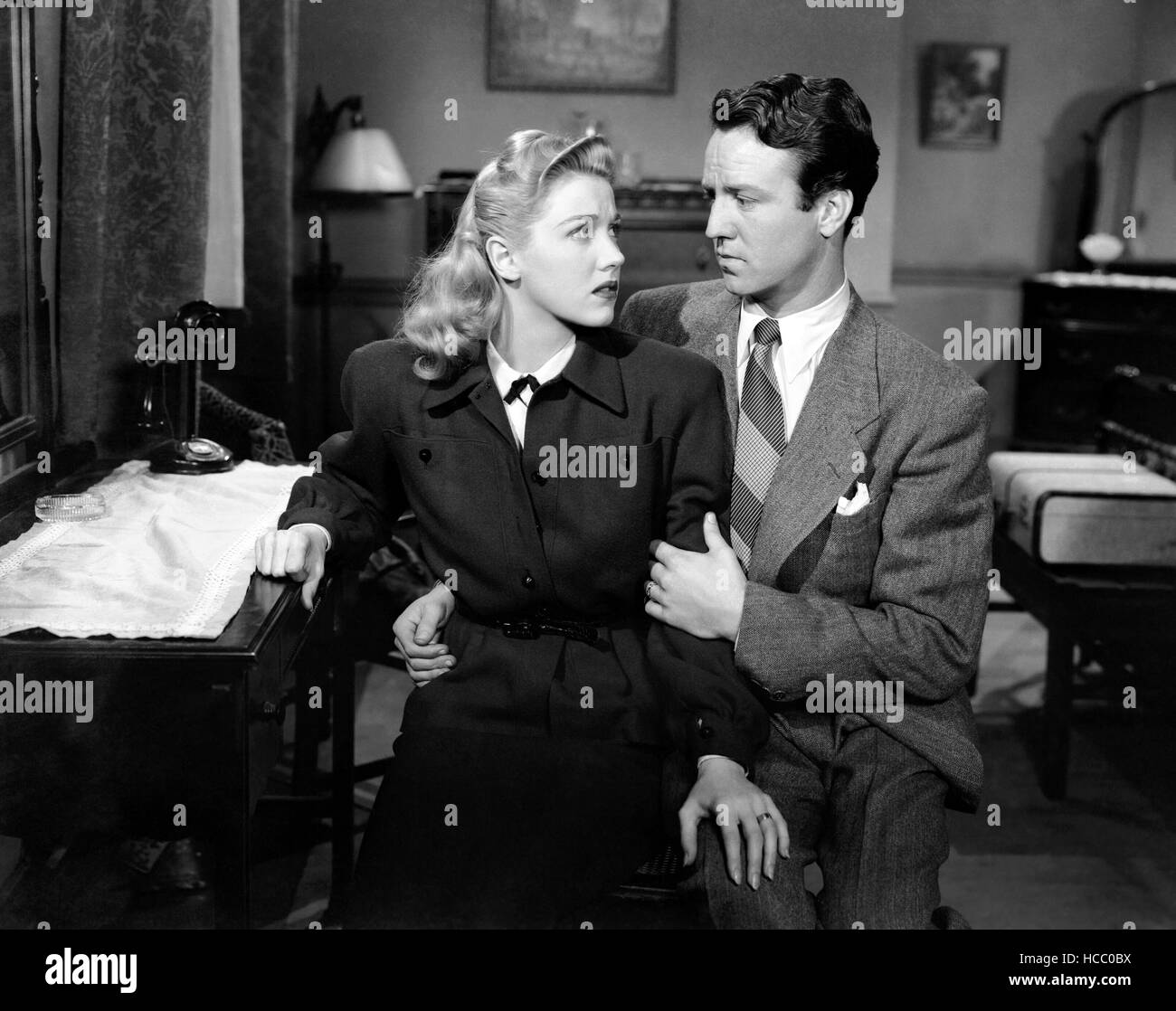 DESPERATE, from left: Audrey Long, Steve Brodie, 1947 Stock Photo - Alamy