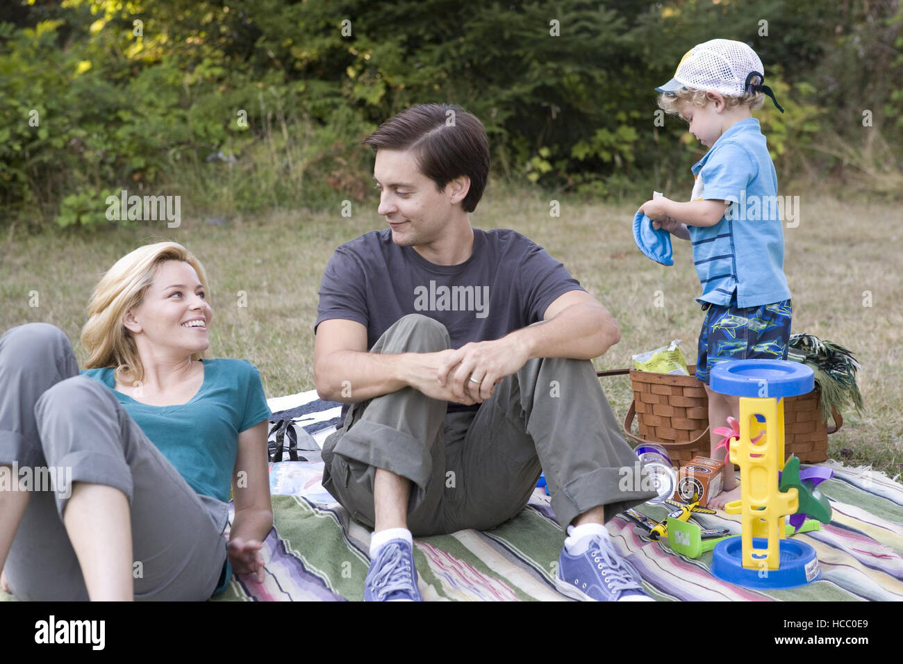 The Details From Left Elizabeth Banks Tobey Maguire 2011