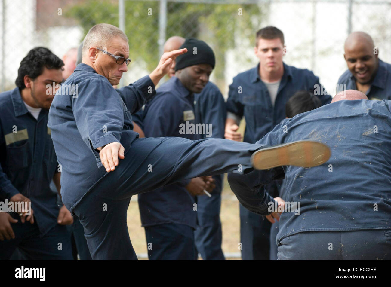 DRAGON EYES, foreground left: Jean-Claude Van Damme, 2012, ph: Cook ...