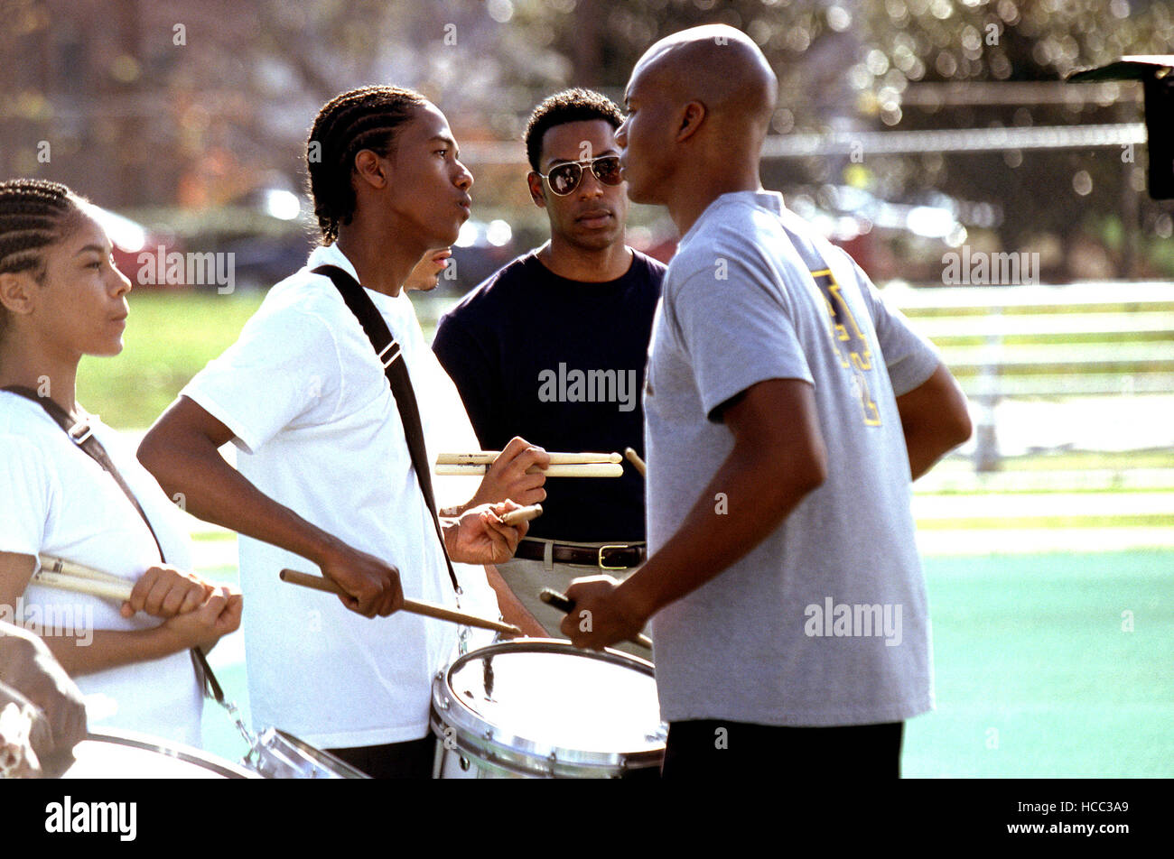 DRUMLINE, Nick Cannon, Orlando Jones, Leonard Roberts, 2002, TM & Copyright (c) 20th Century Fox