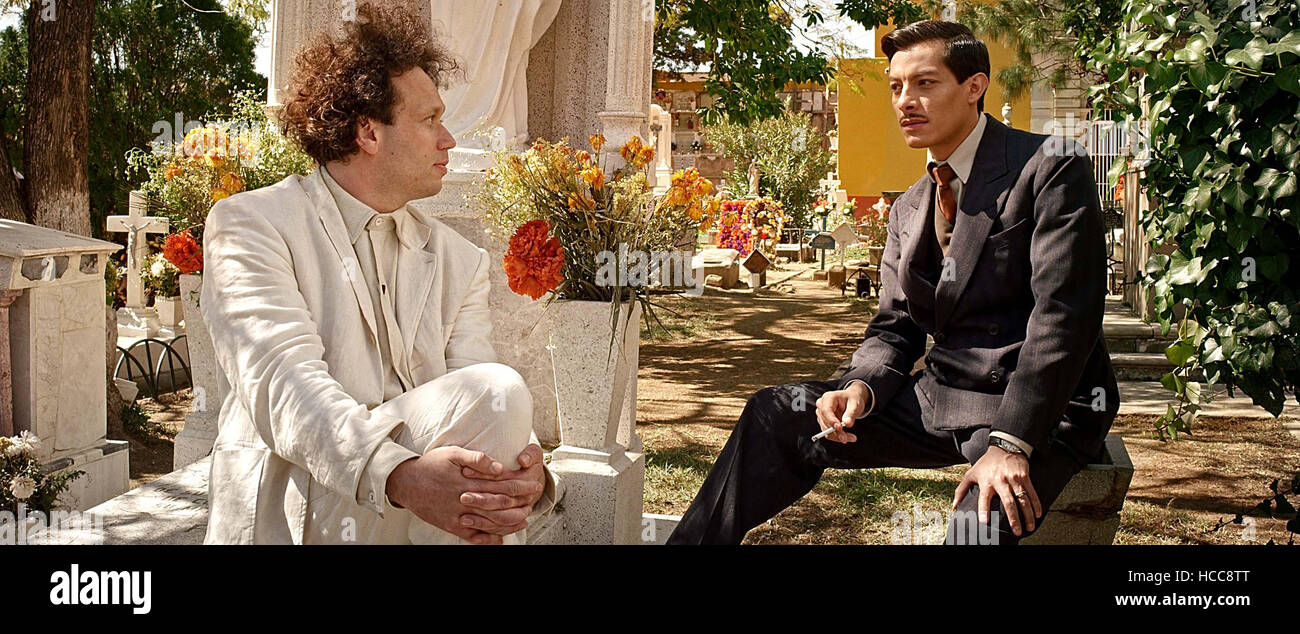 EISENSTEIN IN GUANAJUATO, from left Elmer Back, (as Sergei Eisenstein