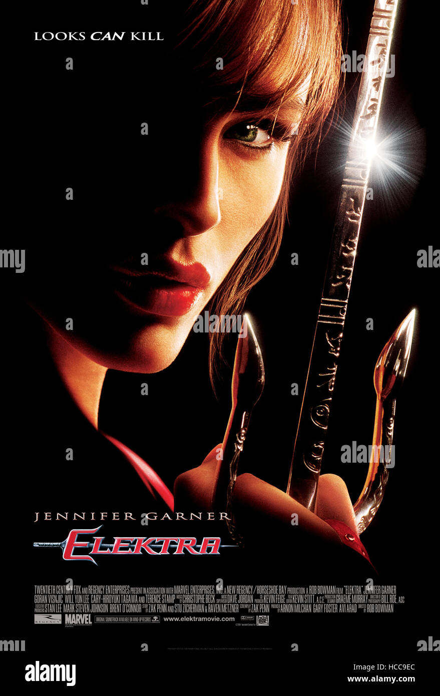 ELEKTRA, Jennifer Garner, 2005, TM & Copyright (c) 20th Century Fox