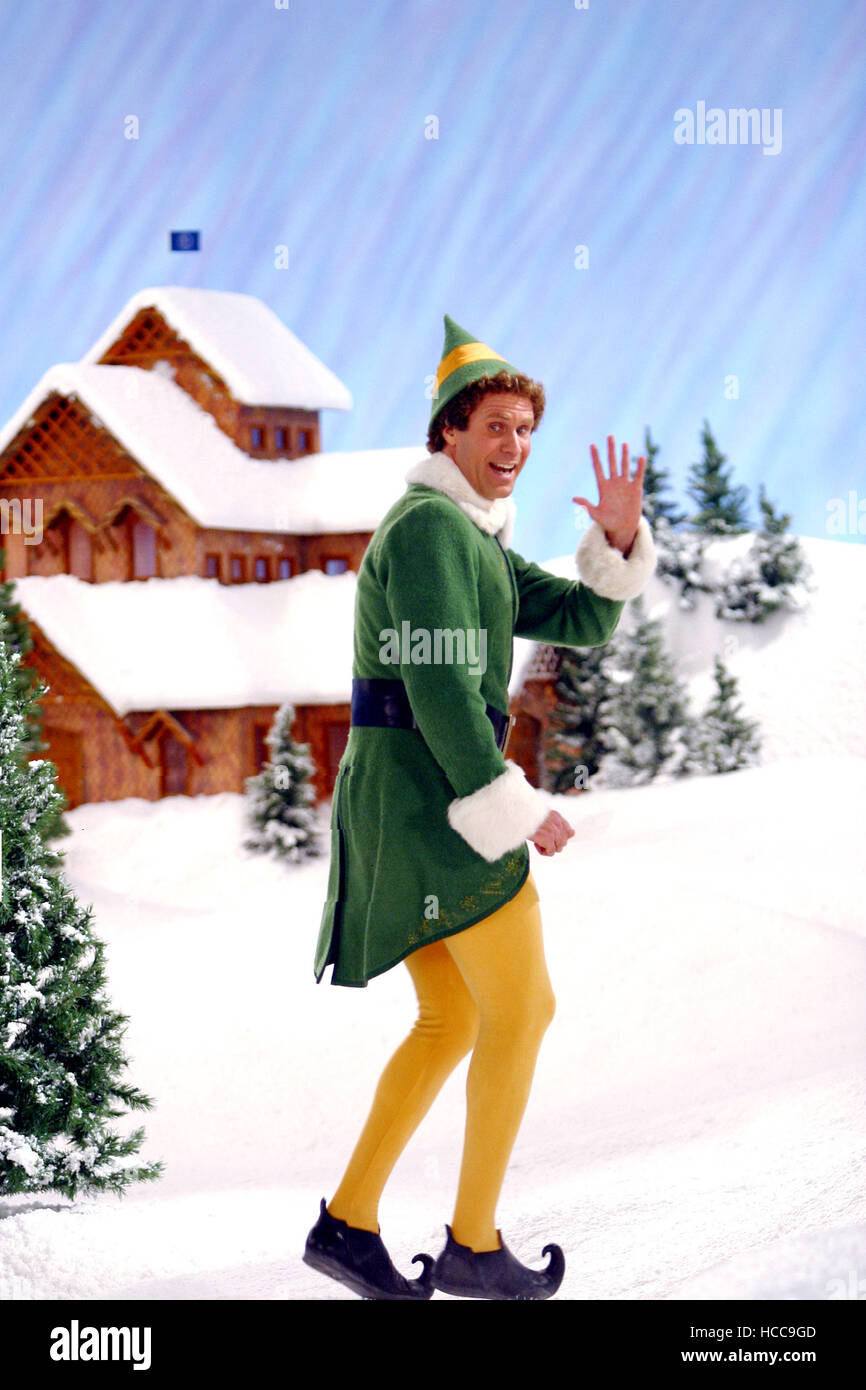 ELF, Will Ferrell, 2003, (c) New Line/courtesy Everett Collection Stock ...