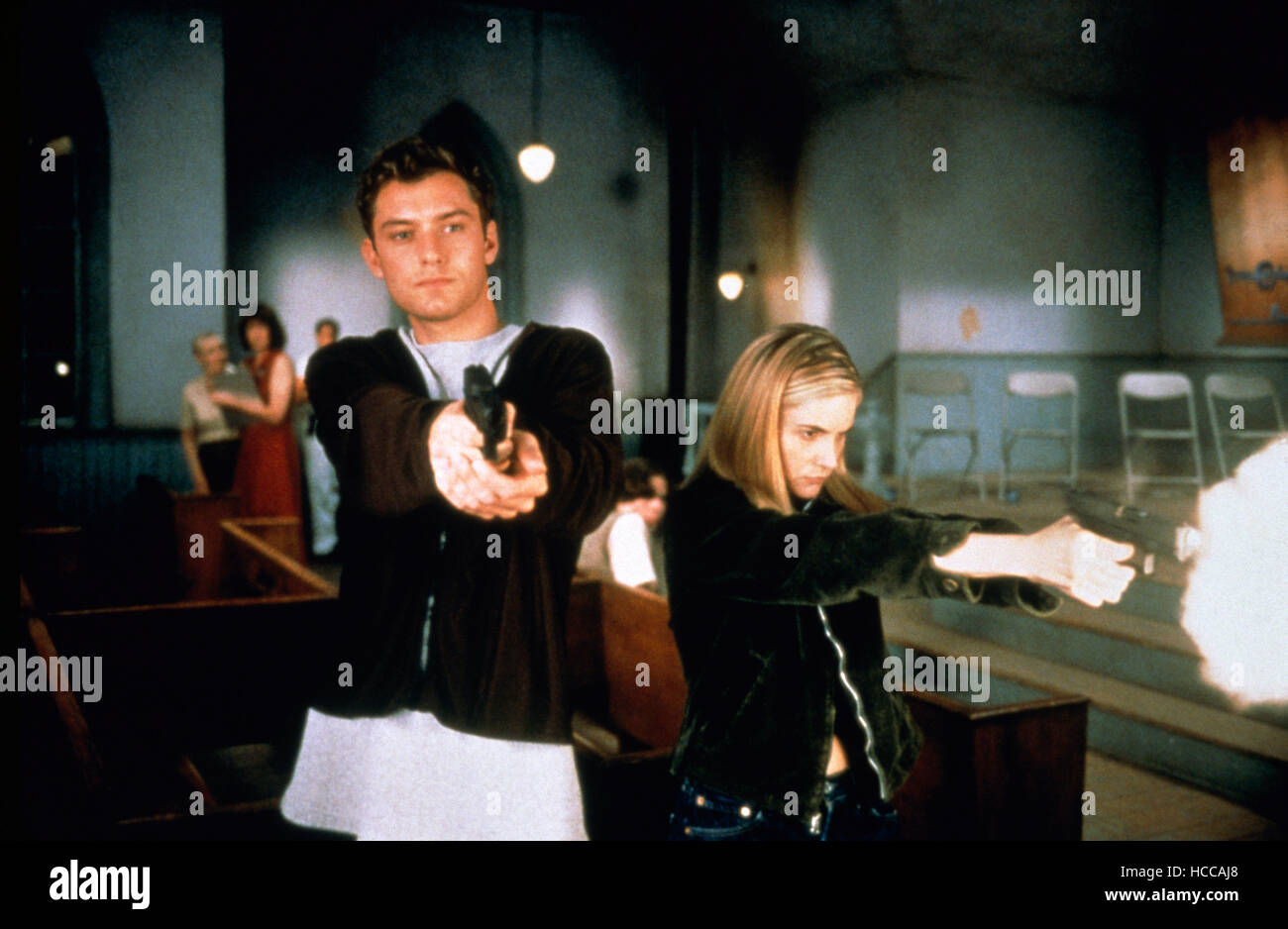 EXISTENZ, Jude Law, Jennifer Jason Leigh, 1999, (c) Dimension Films ...