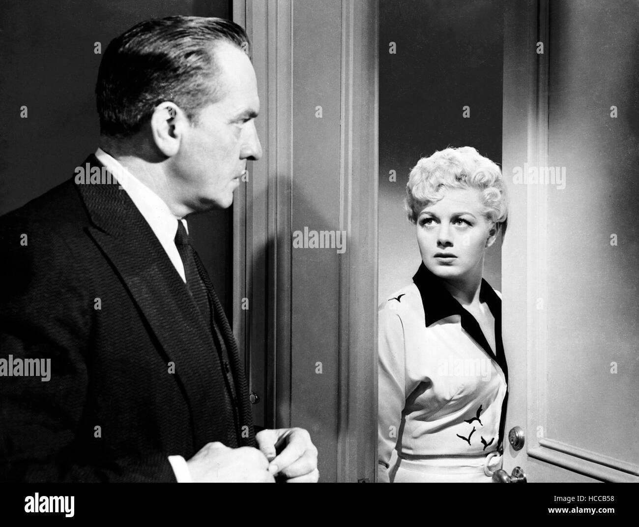 EXECUTIVE SUITE, Fredric March, Shelley Winters, 1954 Stock Photo - Alamy