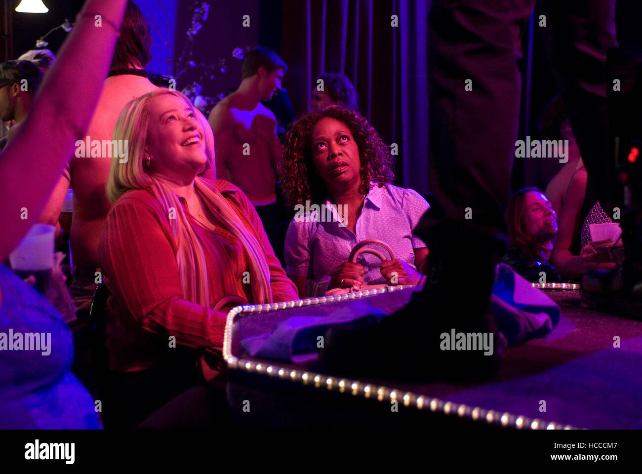 THE FAMILY THAT PREYS, from left, sitting Kathy Bates, Alfre