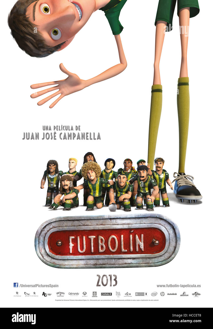 UNDERDOGS, (aka FOOSBALL, aka METEGOL), Spanish language poster art