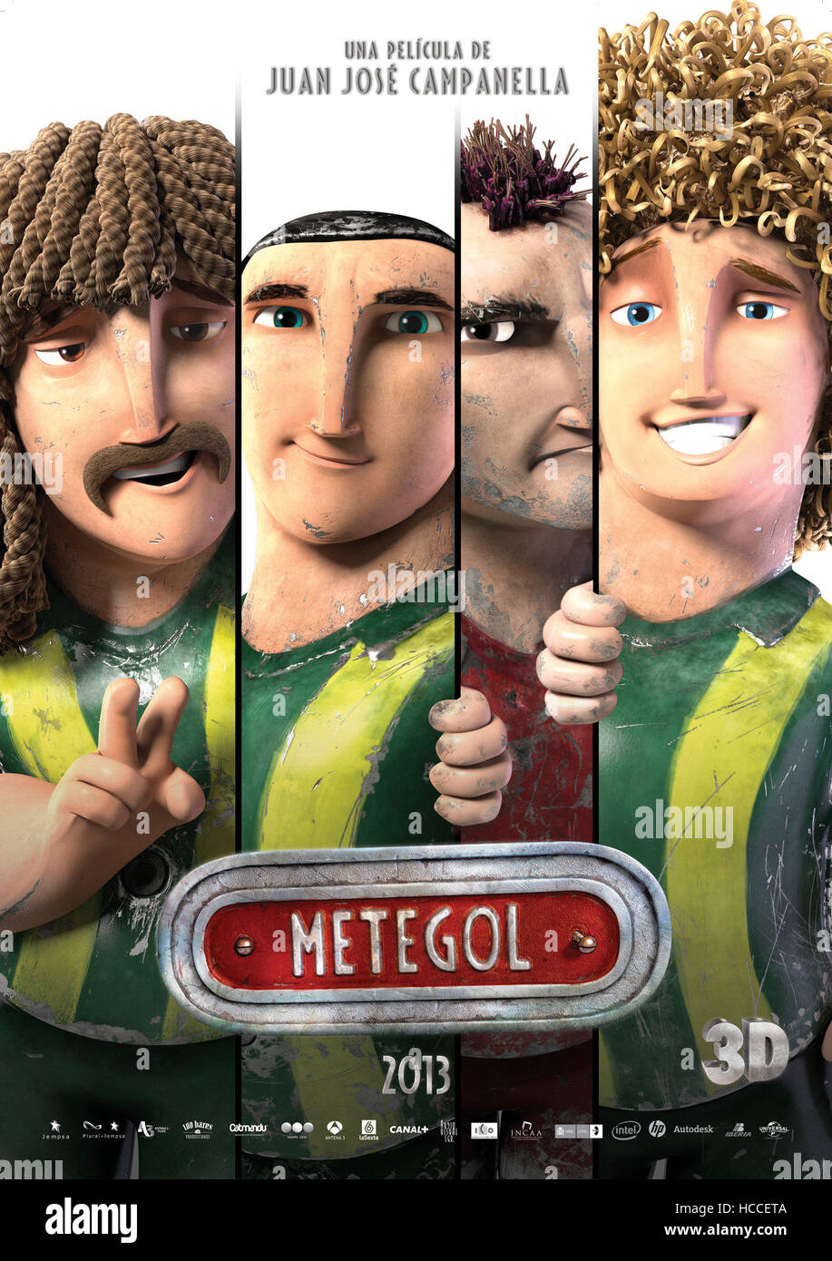 UNDERDOGS, (aka FOOSBALL, aka METEGOL), Spanish language poster art