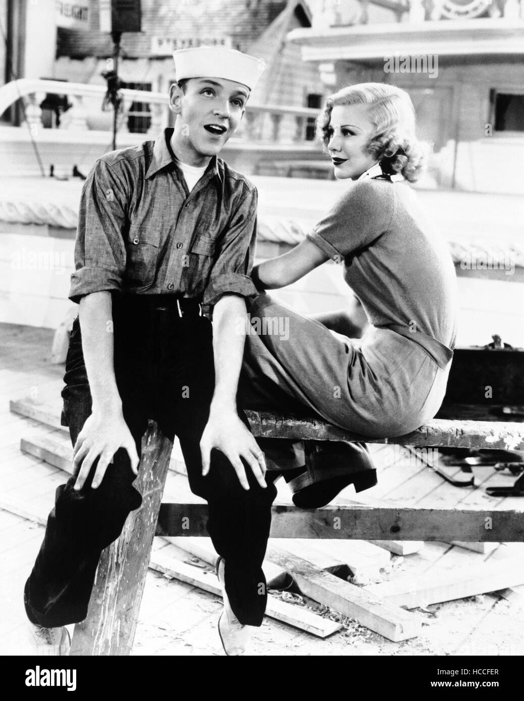 FOLLOW THE FLEET, Fred Astaire, Ginger Rogers, 1936 Stock Photo Alamy