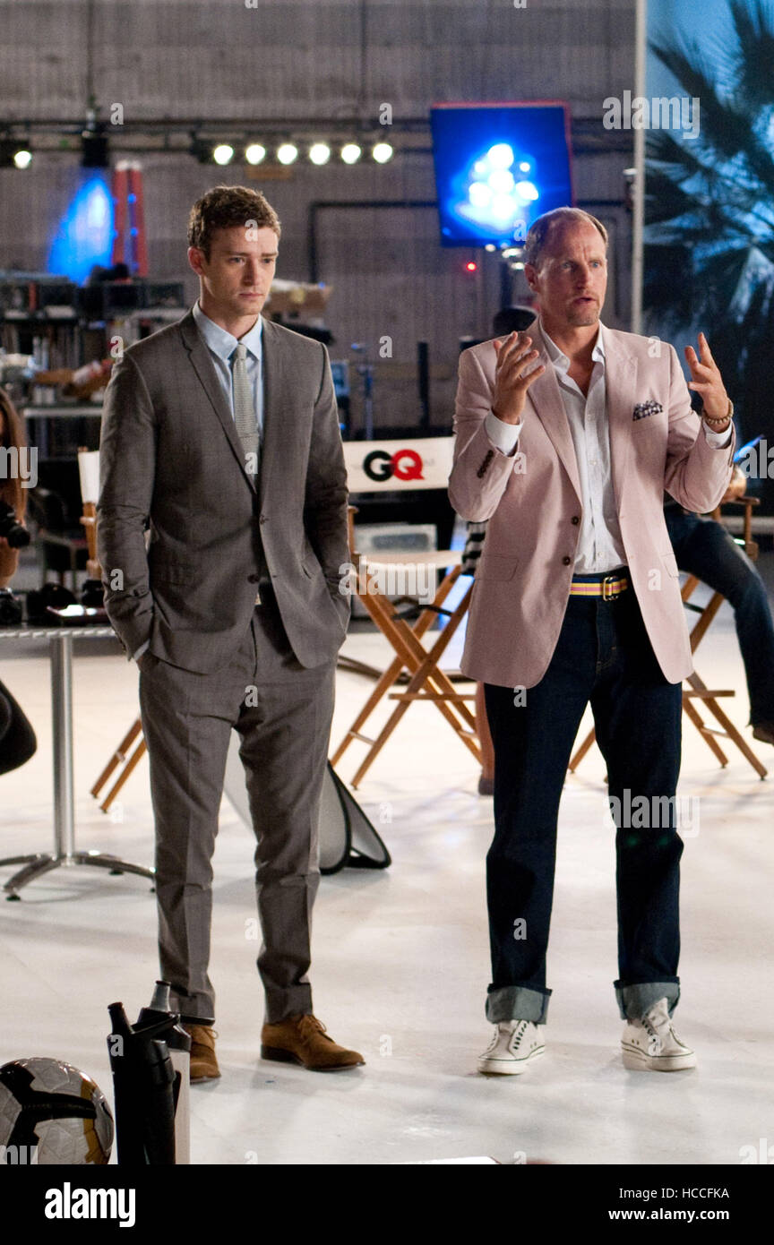 FRIENDS WITH BENEFITS, from left Justin Timberlake, Woody Harrelson, 2011. ph Glen Wilson