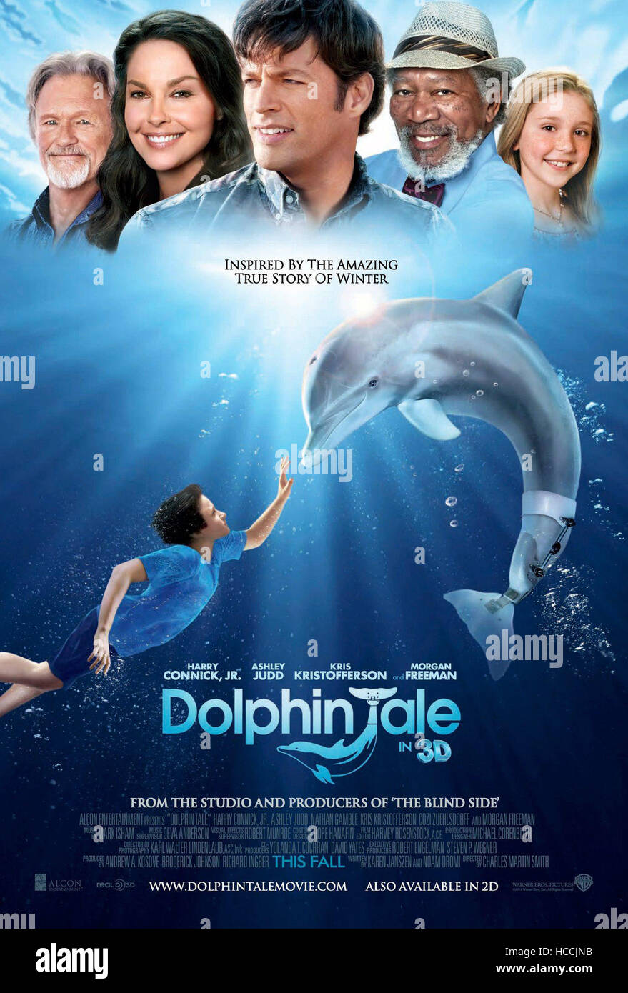 Dolphin Tale Us Poster Art Top From Left Kris Kristofferson Ashley