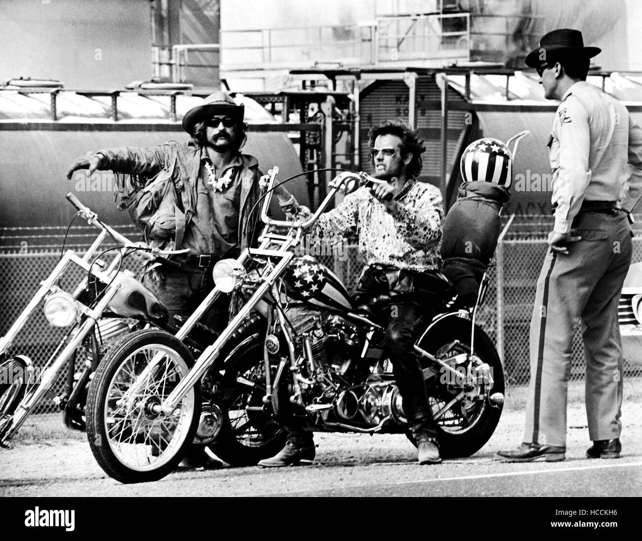 EASY RIDER, Dennis Hopper, Peter Fonda, 1969 Stock Photo Alamy