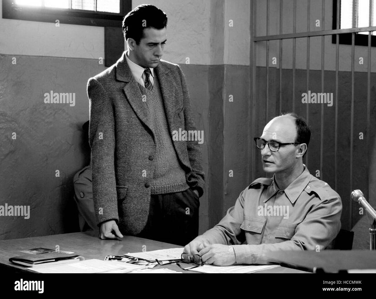 EICHMANN, from left: Troy Garity, Thomas Kretschmann as Adolf Eichmann, 2007. Ph: Alexandra Puia/©Regent Releasing/Courtesy Stock Photo