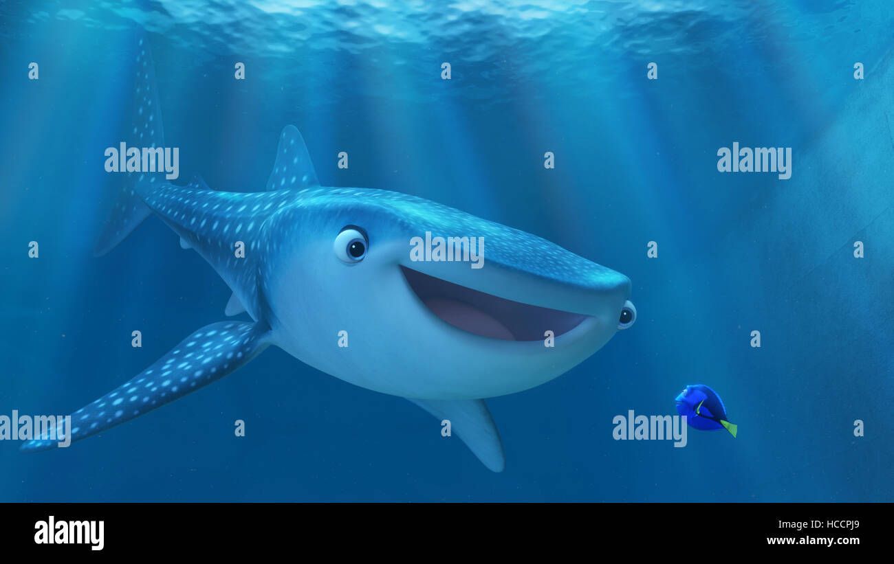 FINDING DORY, L-r: Destiny (voice: Kaitlin Olson), Dory (voice: Ellen ...