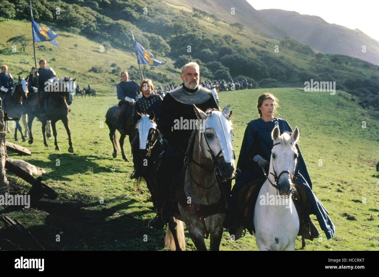 FIRST KNIGHT Sean Connery Julia Ormond 1995 Columbia courtesy first-knight-sean-connery-julia-ormond-1995-columbia-courtesy