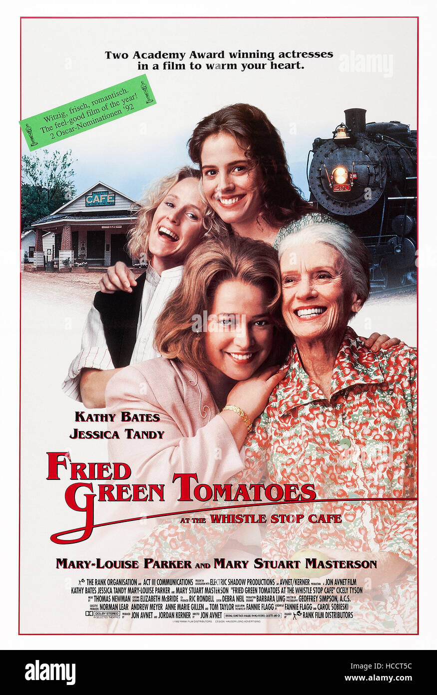 FRIED GREEN TOMATOES, clockwise from top left Mary Stuart Masterson