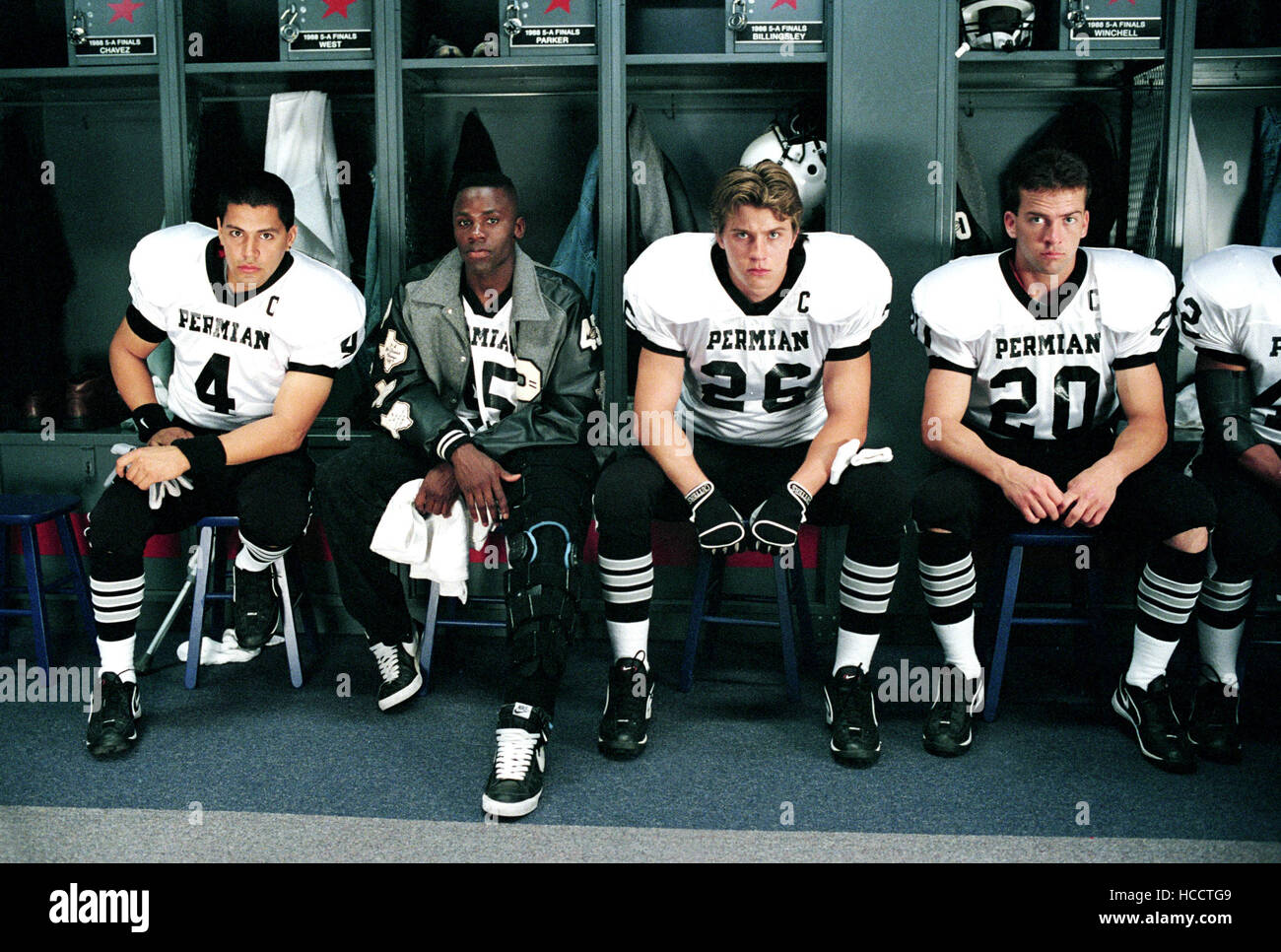 FRIDAY NIGHT LIGHTS, Jay Hernandez, Derek Luke, Garrett Hedlund, Lucas