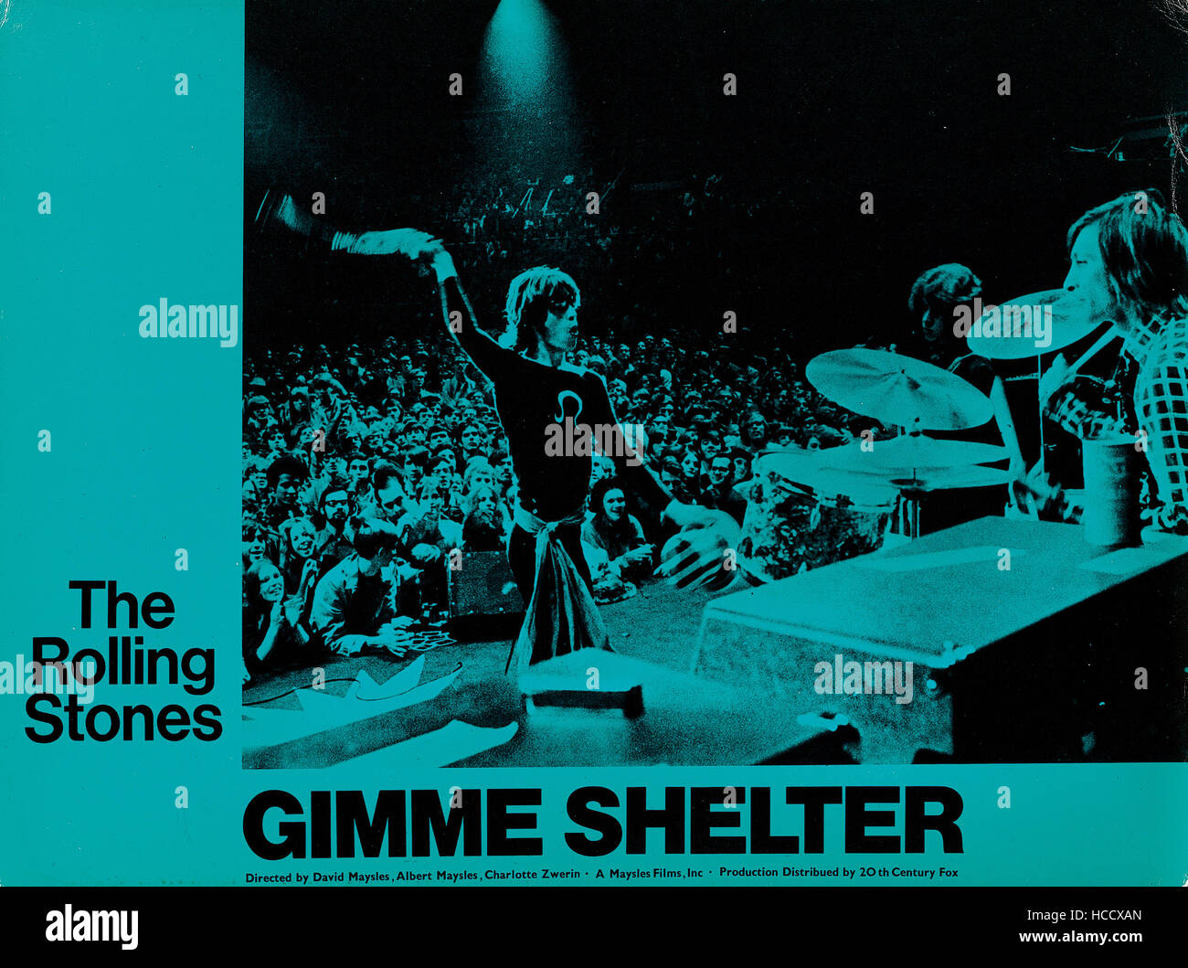 GIMME SHELTER, Mick Jagger, 1970 Stock Photo Alamy