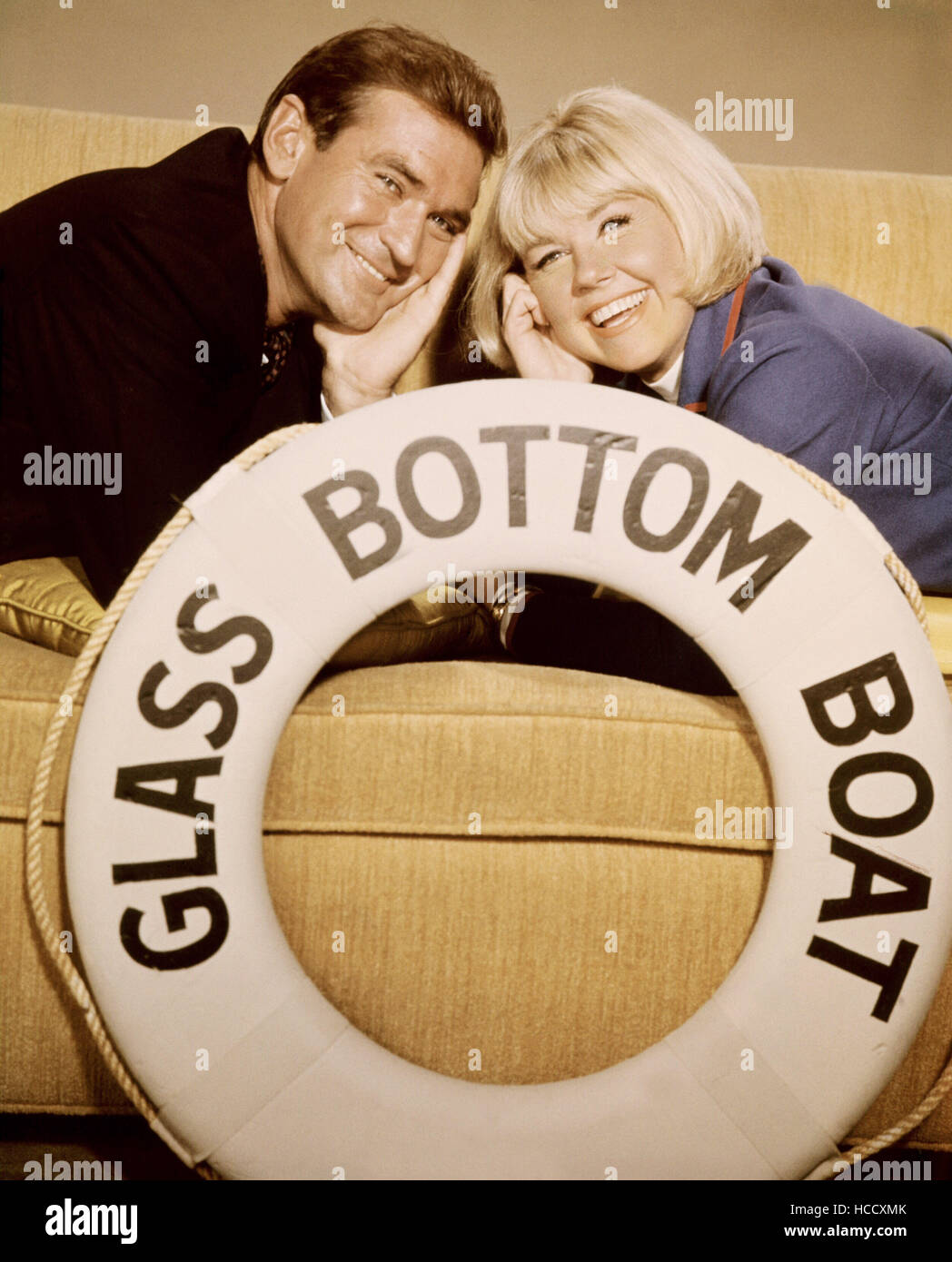 THE GLASS BOTTOM BOAT, Rod Taylor, Doris Day, 1966 Stock Photo Alamy