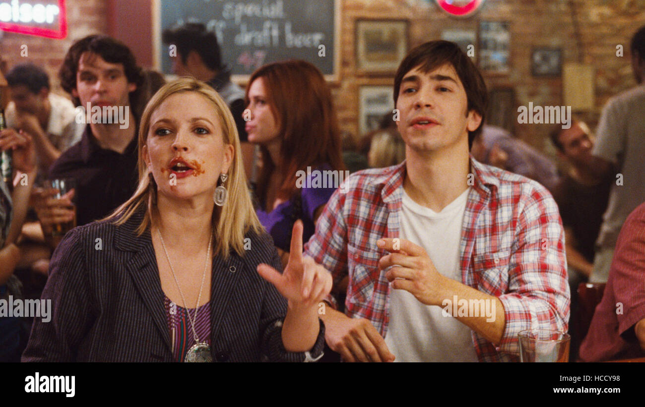 GOING THE DISTANCE, l-r: Drew Barrymore, Justin Long, 2010, ©Warner 