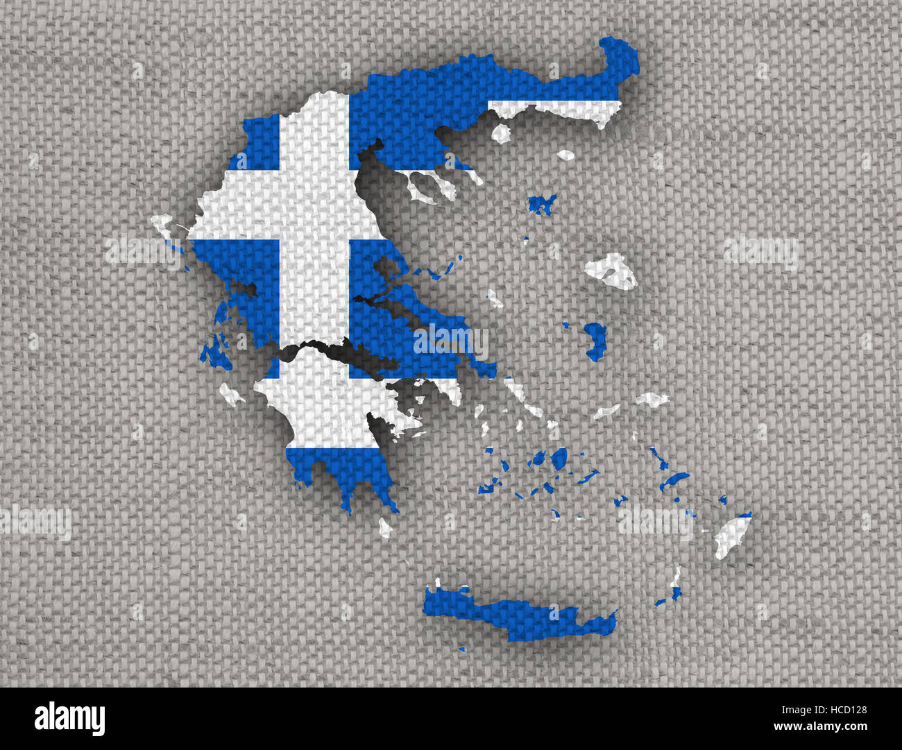 Map of ancient greece hi-res stock photography and images - Alamy