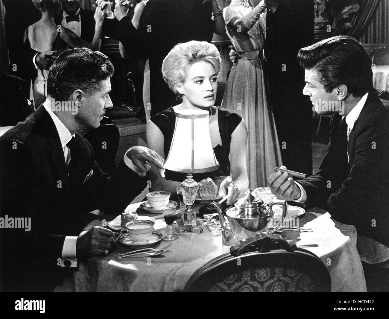 A FEVER IN THE BLOOD, from left: Don Ameche, Angie Dickinson, Efrem ...