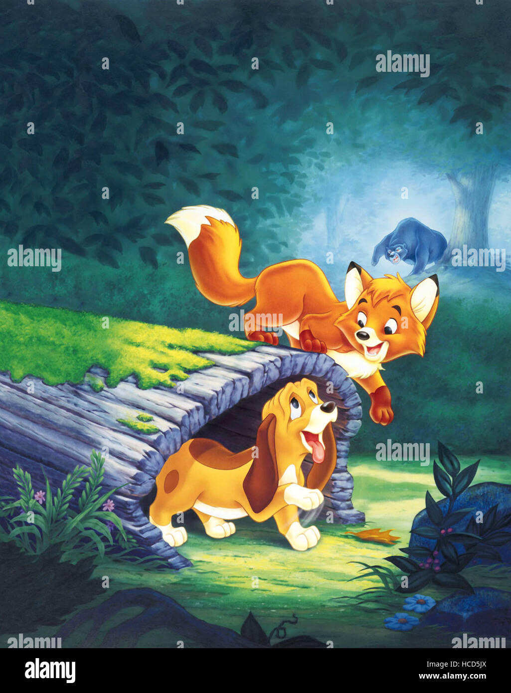 THE FOX AND THE HOUND, Copper, Tod, 1981, ©Walt Disney Pictures