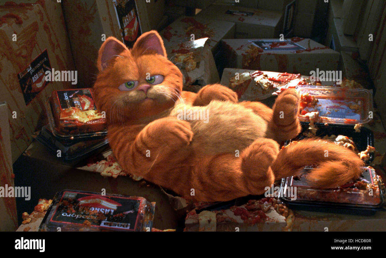 GARFIELD: THE MOVIE, Garfield, 2004, TM & Copyright (c) 20th Century Fox Film Corp. All rights reserved. Stock Photo