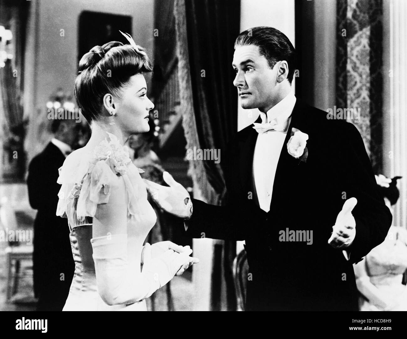 GENTLEMAN JIM, Alexis Smith, Errol Flynn, 1942 Stock Photo - Alamy