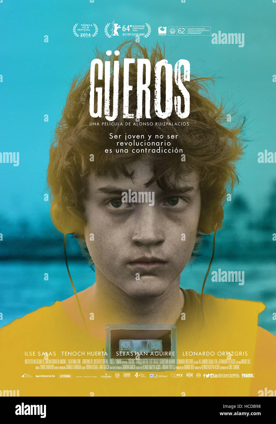 GUEROS, Mexican poster art, Sebastian Aguirre, 2014. ©Kino Lorber