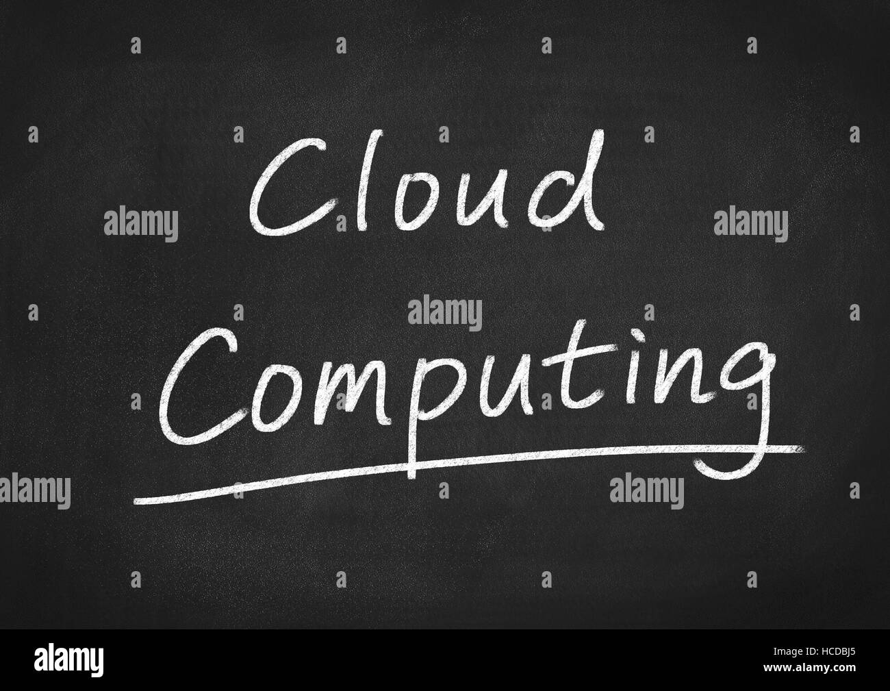 cloud computing concept Stock Photo