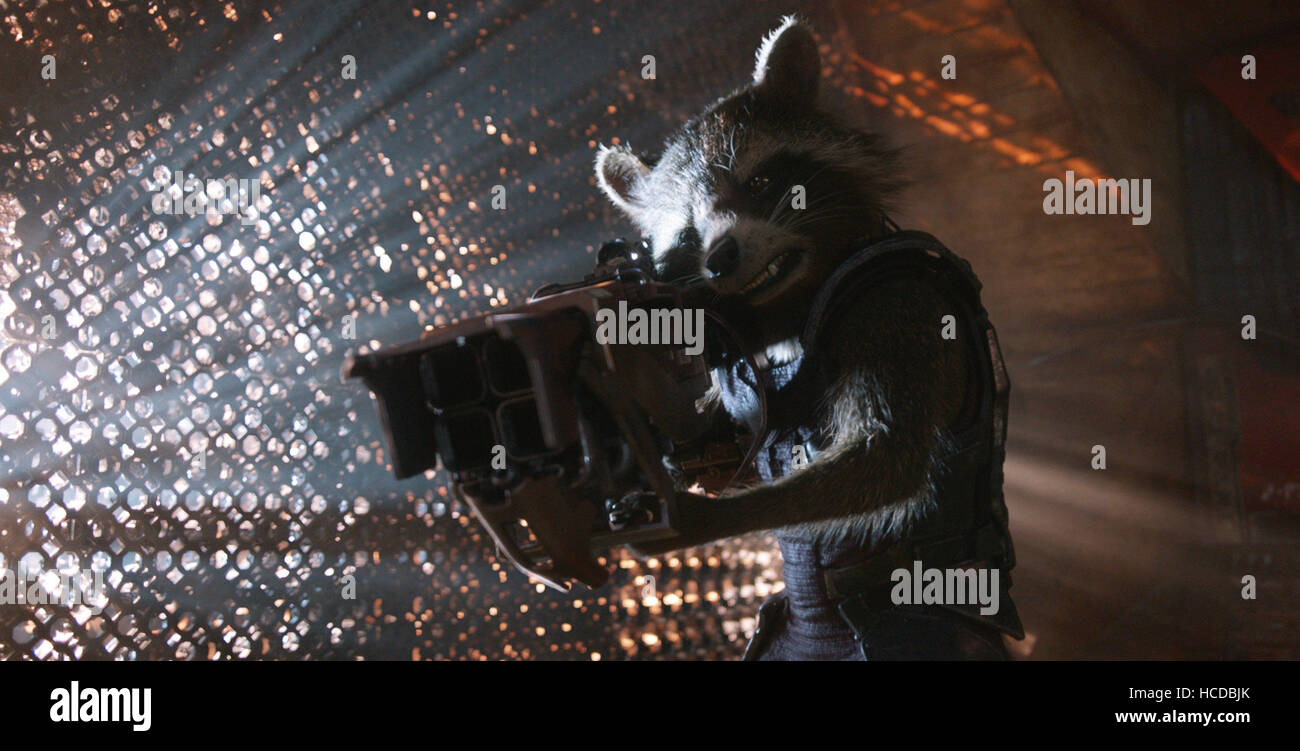 GUARDIANS OF THE GALAXY, Rocket (voice Bradley Cooper), 2014. ©Walt