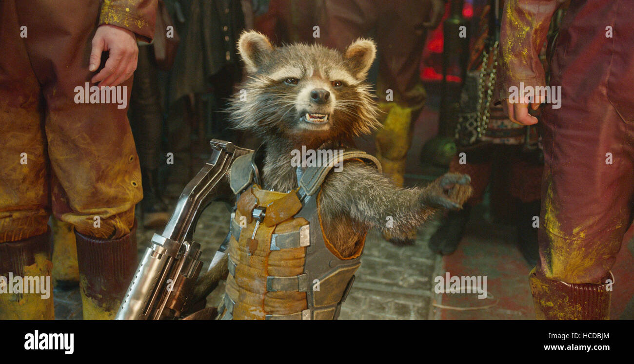 GUARDIANS OF THE GALAXY, Rocket (voice Bradley Cooper), 2014. ©Walt