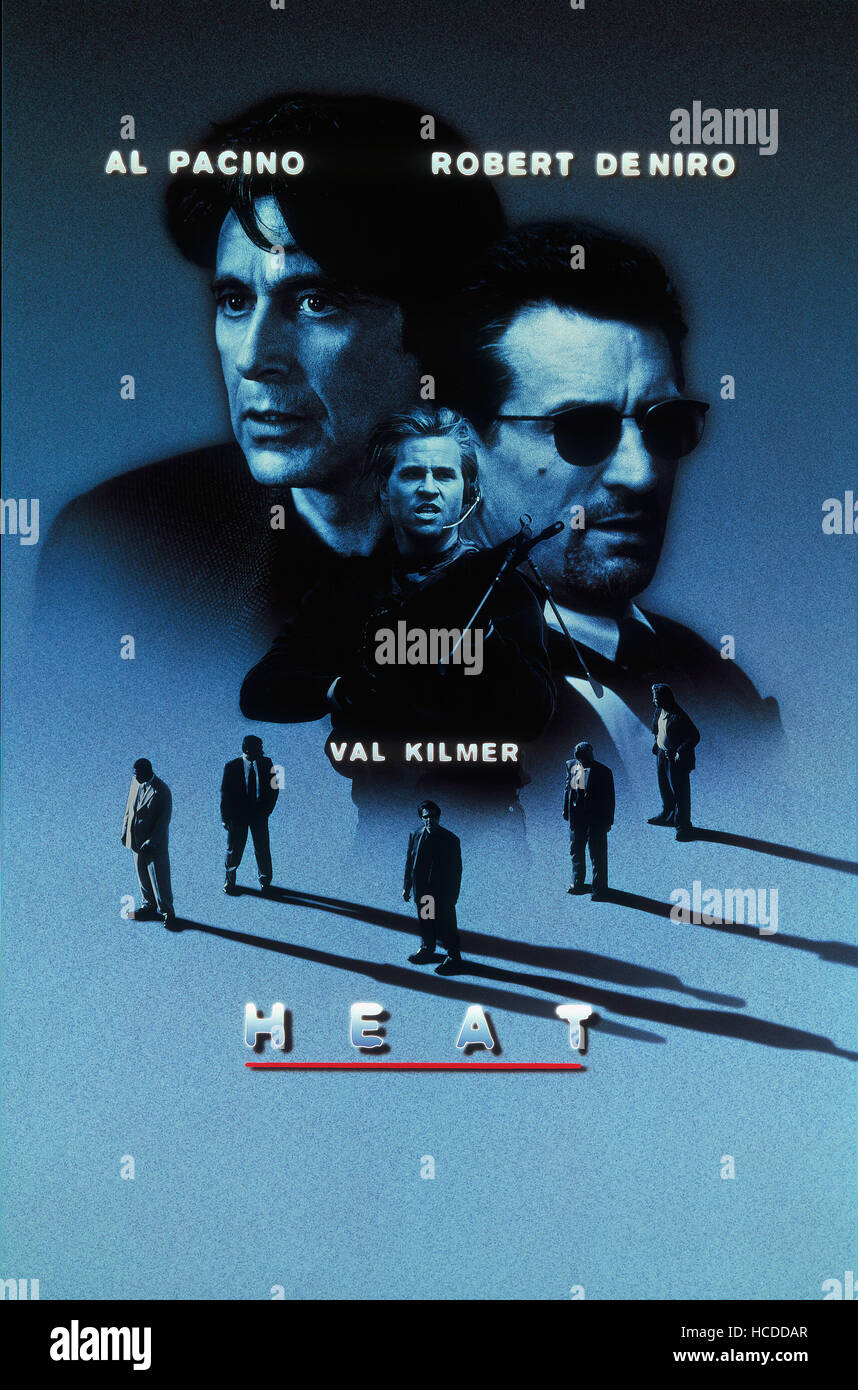 HEAT, Al Pacino, Val Kilmer, Robert De Niro, 1995, (c) Warner Brothers